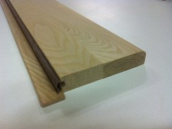 próg jesion z felcem 18cm